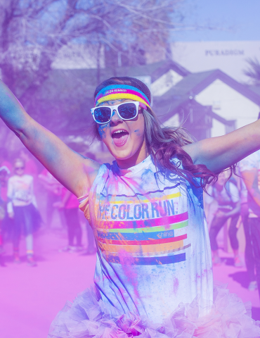 PACK COLOR RUN 500 PEOPLE