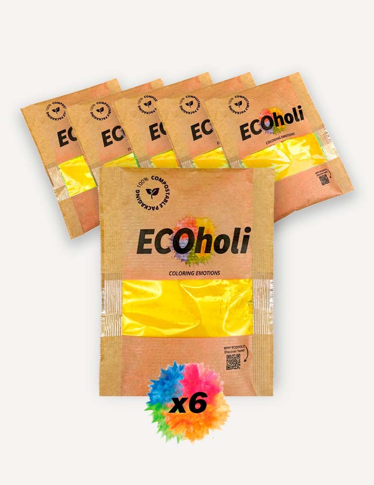 PACK 6 X 75g ECOHOLI BAGS