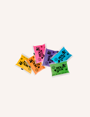 PACK 6 X 75G  HOLI BAGS